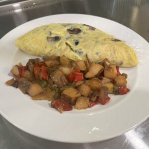 veggie omelette in Bradenton Florida