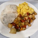 BISCUIT AND SAUSAGE GRAVY