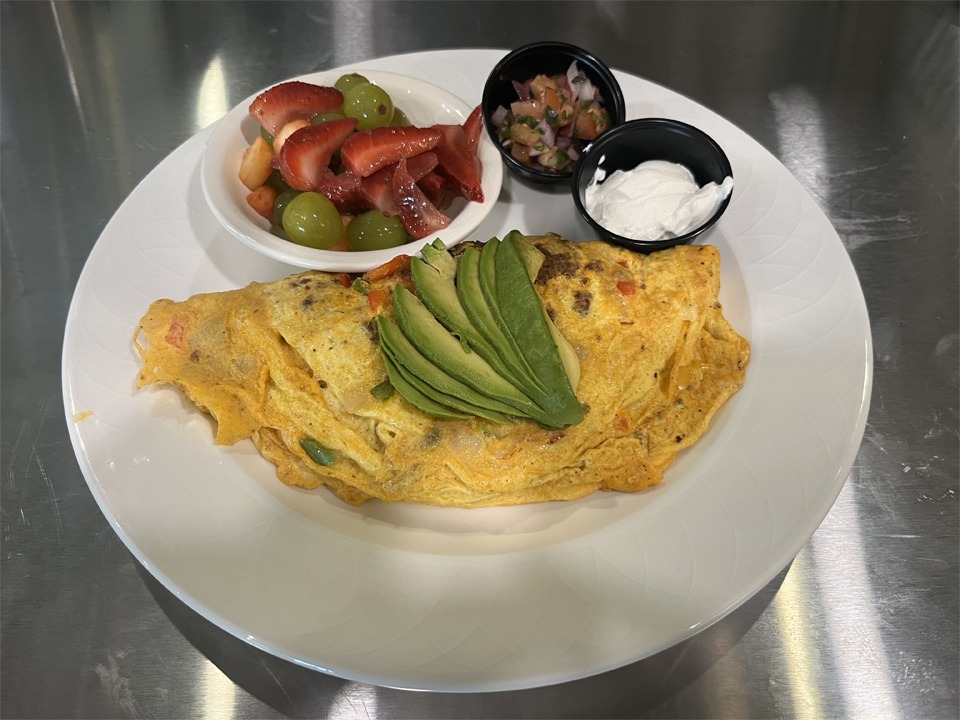 Bradenton breakfast - Mexican omelette